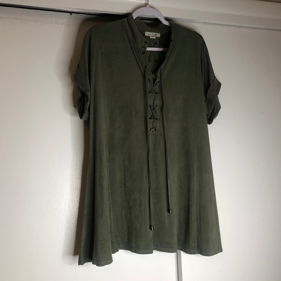 Simply Noelle Tops - Suede like top